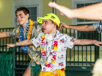 Luau party